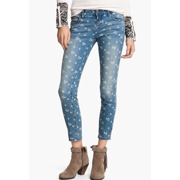 Free People Denim - Free People Ditzy Floral Cropped Jean 26